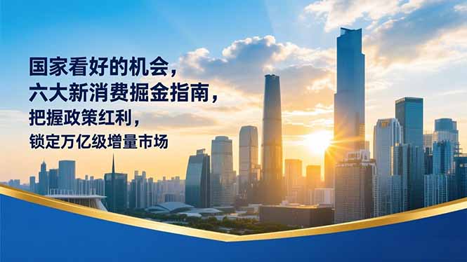 某付费文章：国家看好的机会，六大新消费掘金指南，把握政策红利，锁定万亿级增量市场-百盟网